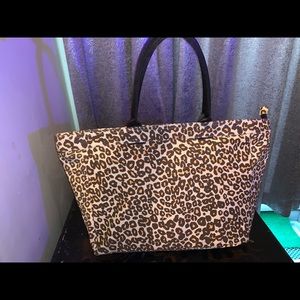 Lulu Dharma Cheetah Print Tote Bag